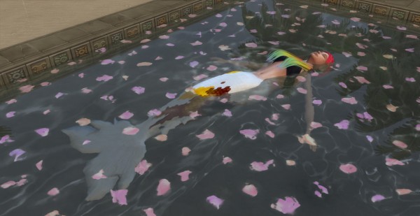  Mod The Sims: Island Living Koi Mermaid tails by Nenschan