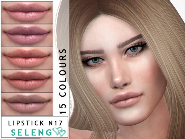  The Sims Resource: Lipstick N17 by Seleng