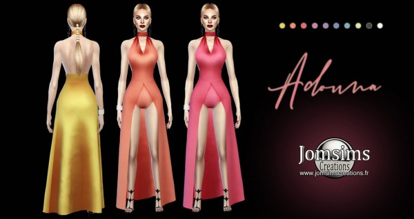  Jom Sims Creations: Adouna Dress