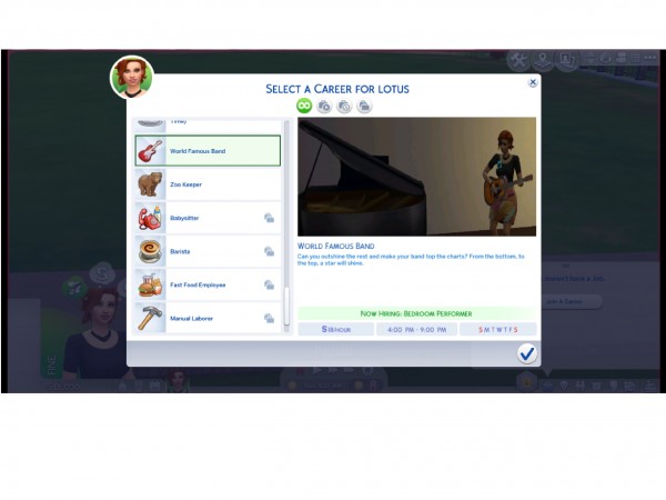  Mod The Sims: World Famous Band Career by Lotus221