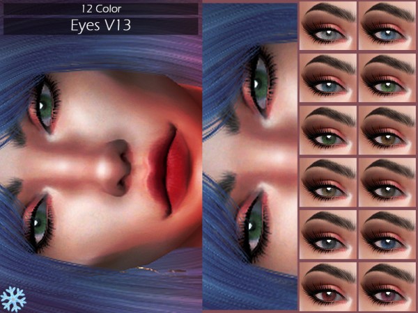  The Sims Resource: Eyes V13 by Lisaminicatsims