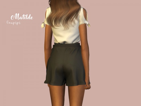  The Sims Resource: Matilde shorts by Laupipi