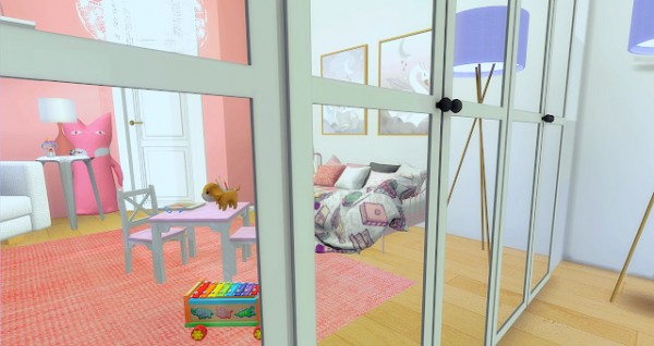  Liney Sims: Pink Toddler Room