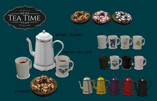  Leo 4 Sims: Tea Time