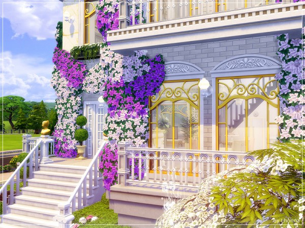  The Sims Resource: Gold In Town House by Lhonna