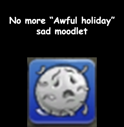  Mod The Sims: No more awful holiday sad moodlet by Sigma1202
