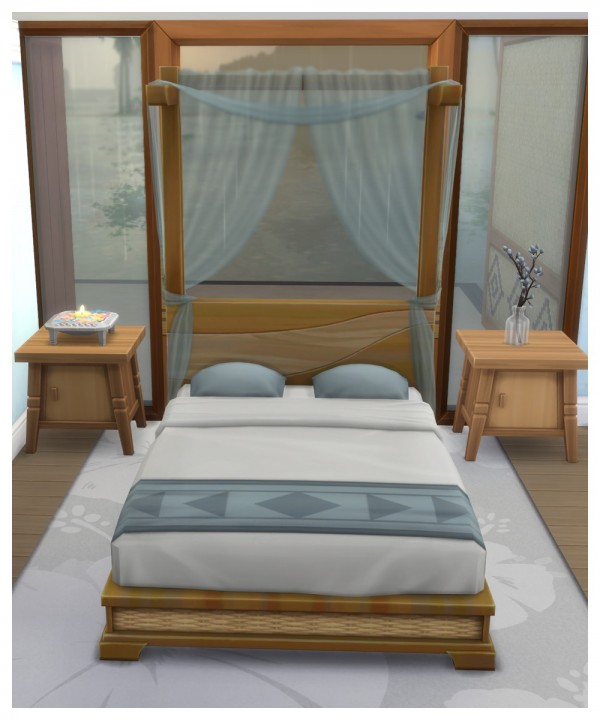  Mod The Sims: Can Do Canopy Bed Separated by Lierie