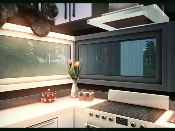  The Sims Resource: Modern Elegance House No CC by sugar owl