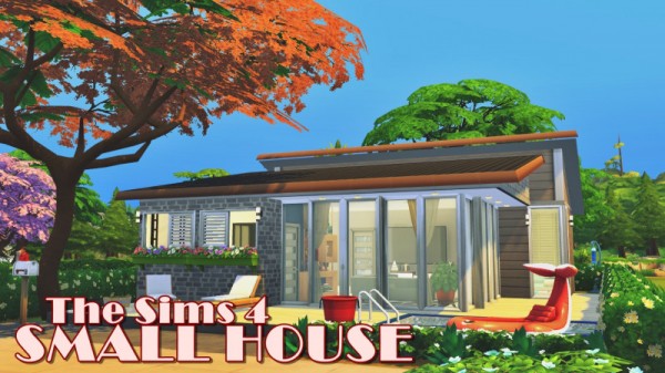  Sims 3 by Mulena: Small family house
