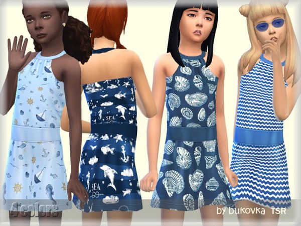  The Sims Resource: Sundress Mix by bukovka