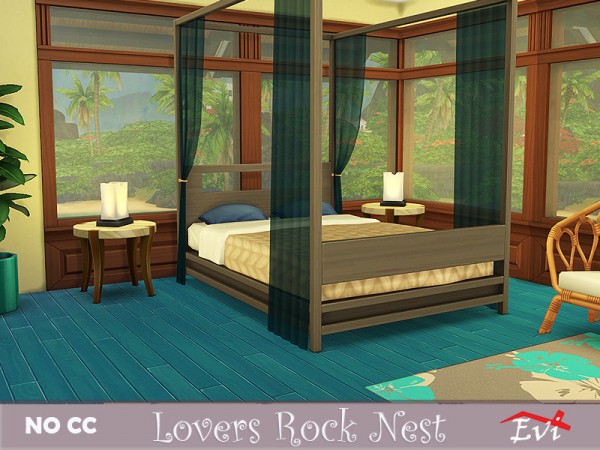  The Sims Resource: Lovers Rock Nest by evi