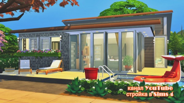  Sims 3 by Mulena: Small family house