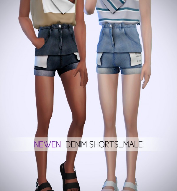  Newen: Denim Shorts