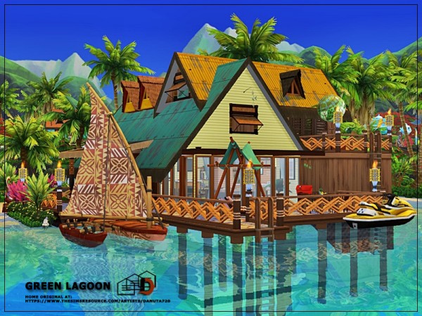  The Sims Resource: Green Lagoon by Danuta720