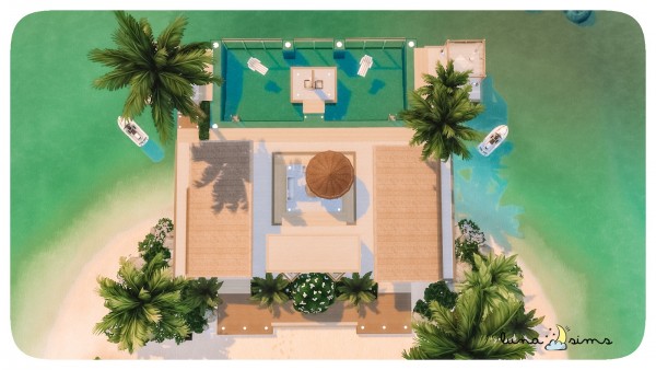 Luna Sims: Beach villa