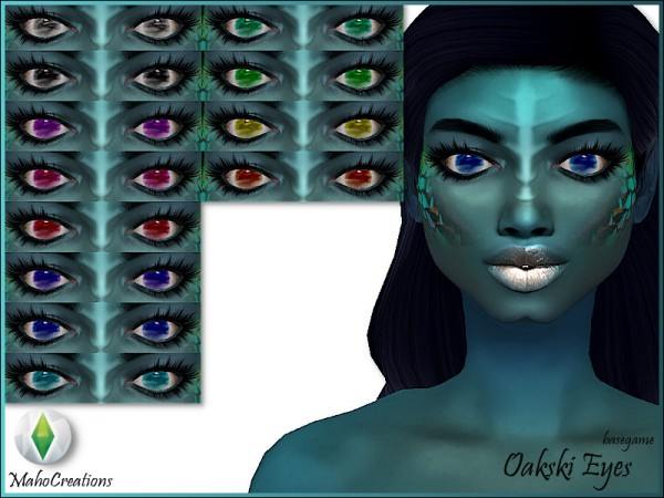 The Sims Resource: Oakski Eyes by MahoCreations