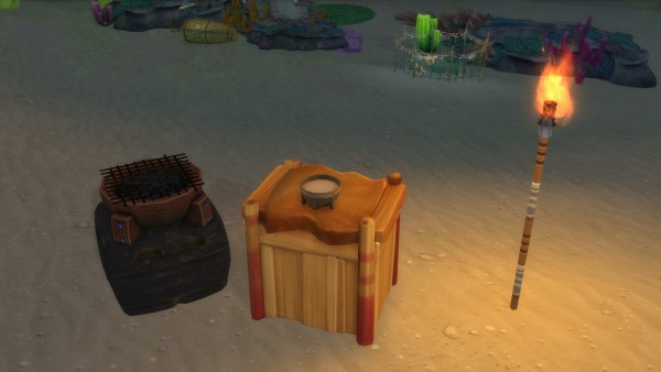  Mod The Sims: Beach counter of Sulani by Serinion