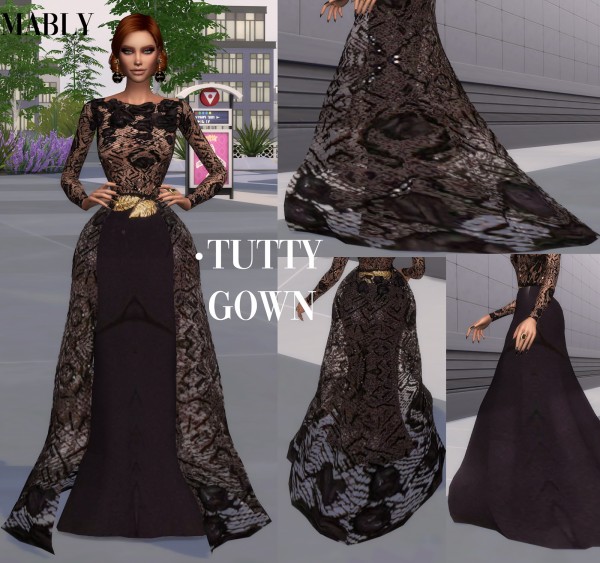  Mably Store: Tutty Gown