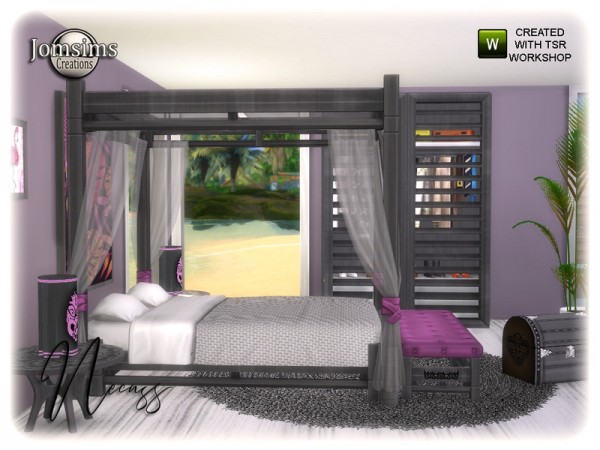  The Sims Resource: Necass bedroom by jomsims