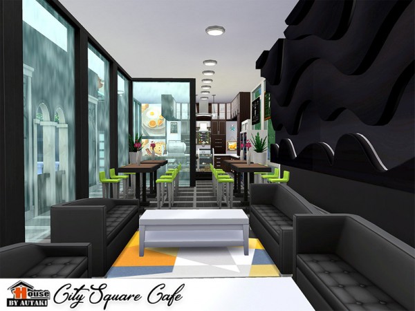  The Sims Resource: City Square Cafe by autaki