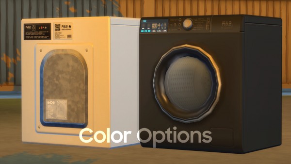  Mod The Sims: QuickWash   Washing Machine by littledica