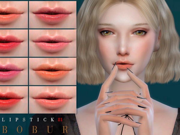  The Sims Resource: Lipstick 81 by Bobur3