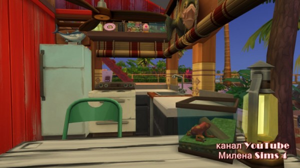  Sims 3 by Mulena: Fishermans hut