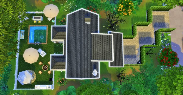  Mod The Sims: Two story home by heikeg