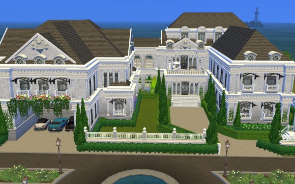  Mod The Sims: Luxury Hollywood Mansion by catdenny