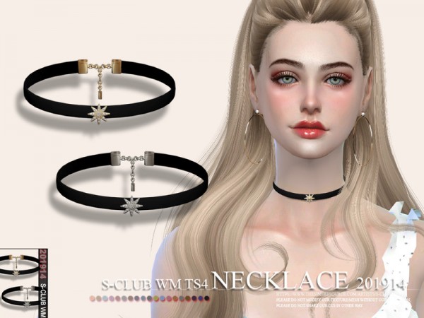  The Sims Resource: Necklace 201914 by S Club