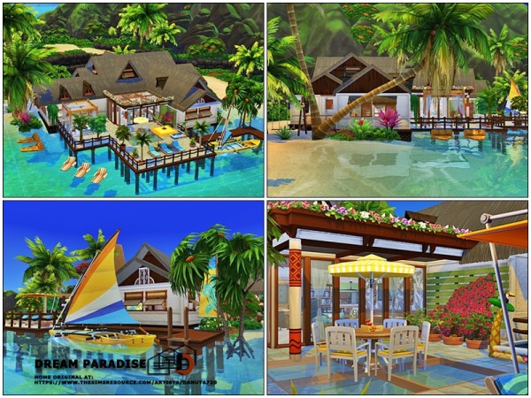  The Sims Resource: Dream Paradise by Danuta720