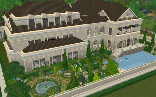  Mod The Sims: Luxury Hollywood Mansion by catdenny