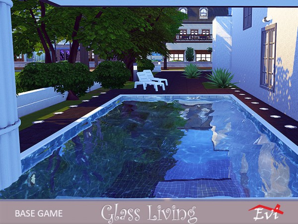  The Sims Resource: Glass living by evi
