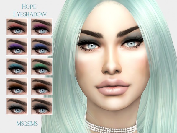 MSQ Sims: Hope Eyeshadow • Sims 4 Downloads
