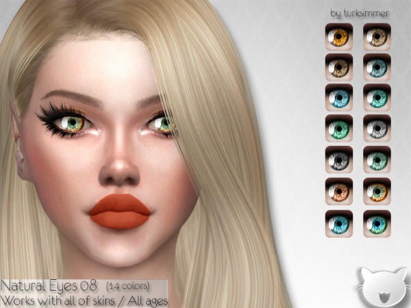  The Sims Resource: Natural Eyes 08 by turksimmer
