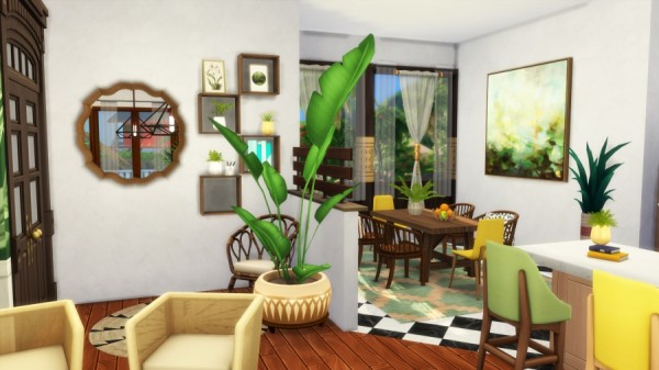  Sims Artists: Exotic stay