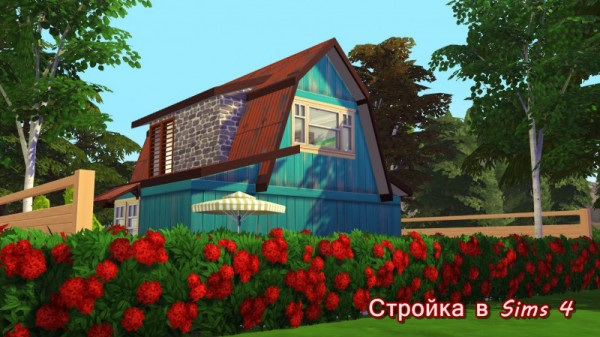  Sims 3 by Mulena: House in the village no CC