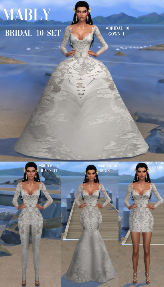  Mably Store: Bridal 10 Set