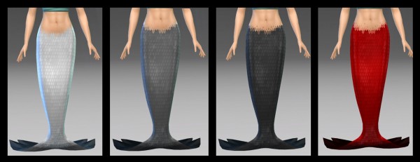  Mod The Sims: FinTwo Without Side Fins by NintendoLover13