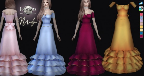  Jom Sims Creations: Maelga dress