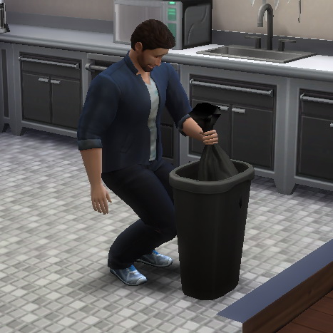  Mod The Sims: Smarter Trash Emptying by BraveSim