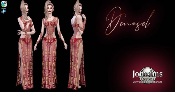  Jom Sims Creations: Denasel Dress