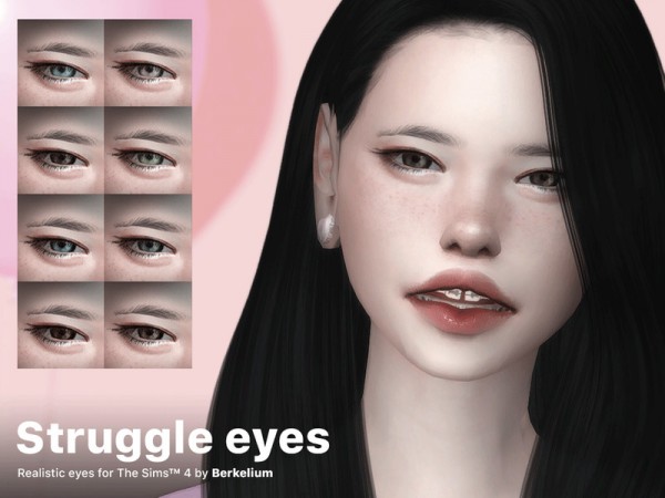  The Sims Resource: Struggle Eyes by Berkelium