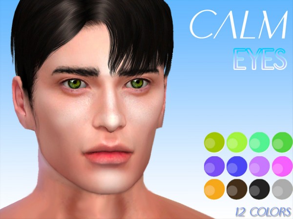  The Sims Resource: Calm Eyes by BackTrack