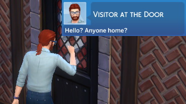  Mod The Sims: Visitor Notifications by BraveSim
