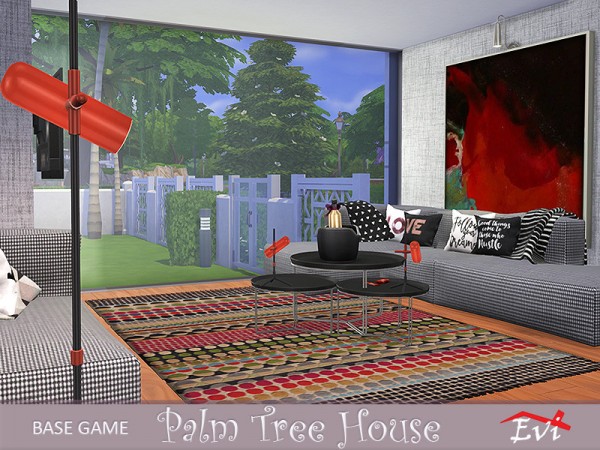  The Sims Resource: Palm Tree House by evi