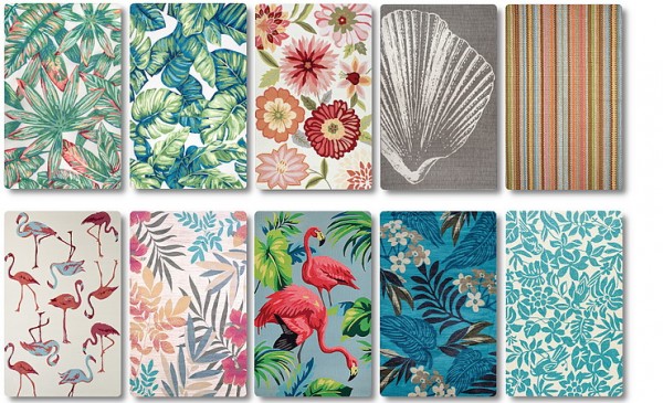  Blooming Rosy: Tropical Rugs