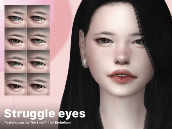  The Sims Resource: Struggle Eyes by Berkelium