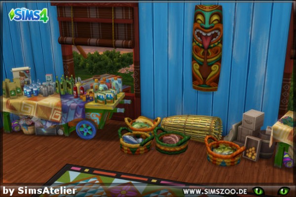  Blackys Sims 4 Zoo: Sulani Market by SimsAtelier