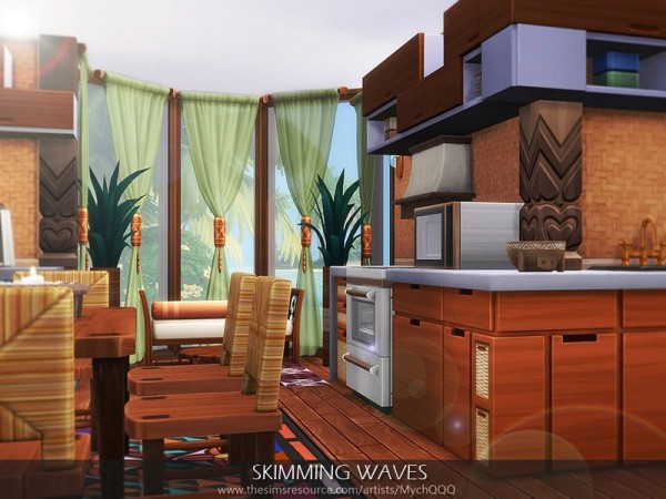  The Sims Resource: Skimming Waves house by MychQQQ